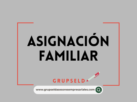 ASIGNACIÓN FAMILIAR